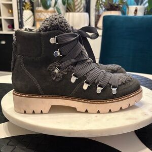 Dolce Vita Charcoal Gray Winter Boots